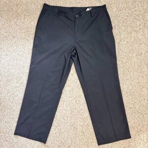 Adidas ClimaLite Men’s Golf Pants Size 40X30 Black Straight Leg AE7005